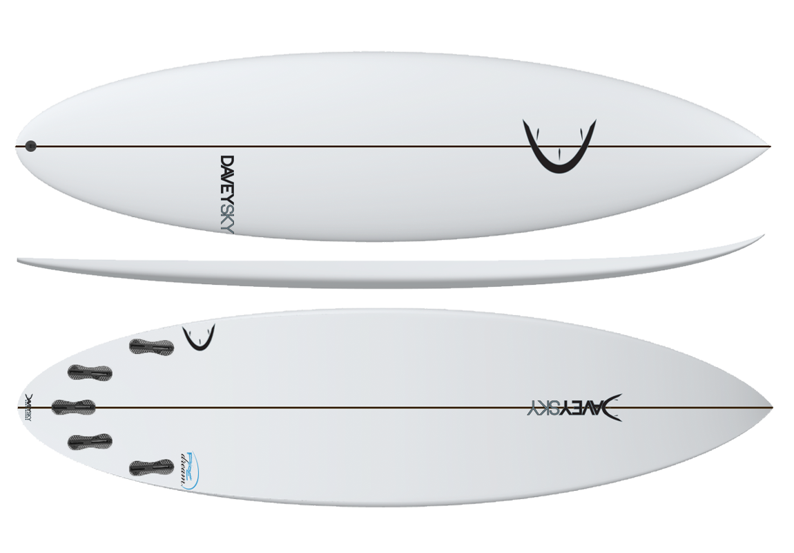 Pipe Dream | High Performance Barrel Board / Step-Up | DaveySKY