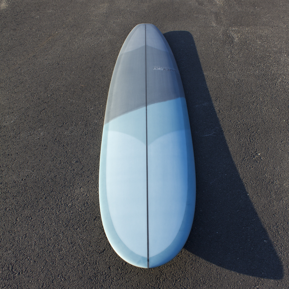 Banana Leaf | Performance Hybrid Mini-Longboard | DaveySKY Surfboards