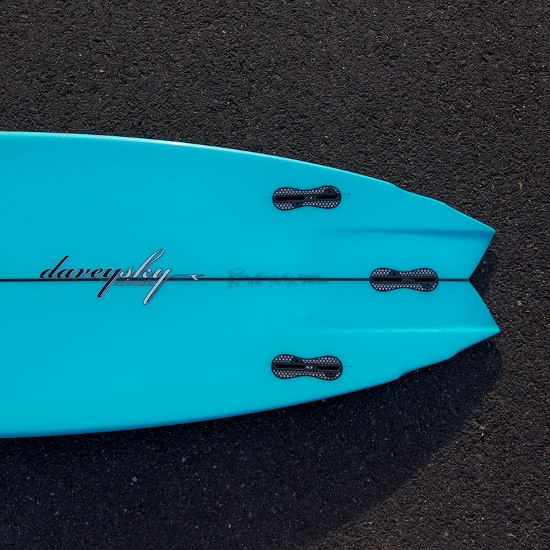 Seahawk | Performance Hybrid Twin + Trailer | DaveySKY Surfboards